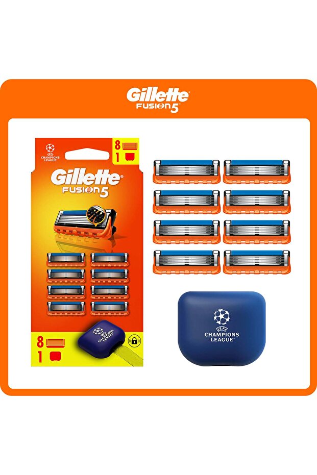 Fusion Advantageous Replacement Shaving Blade 8 Pack