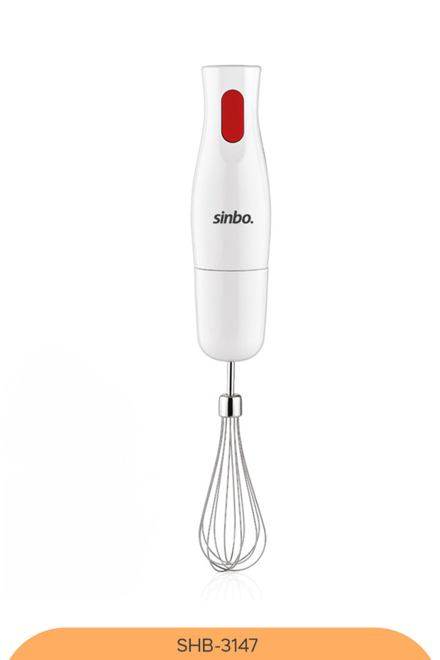 SHB-3147 Çok Fonksiyonlu Blender Seti, Doğrayıcı, Çırpıcı, Paslanmaz Çelik Uç ve Ölçü Kabı - 8