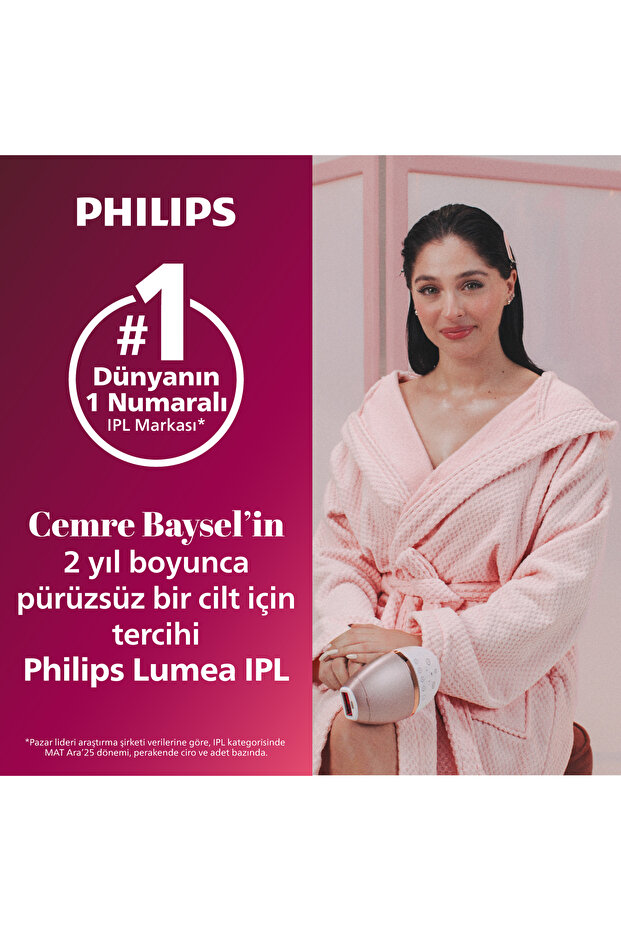 Lumea 9900 Serisi BRI951/03 IPL Tüy Alma, SkinAI,Vücut,Yüz,Koltuk altı,Bikini,4 Başlık,Çanta - 2