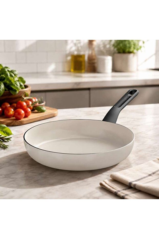 Berghoff Glints Fry Pan Dia28cm - Cream