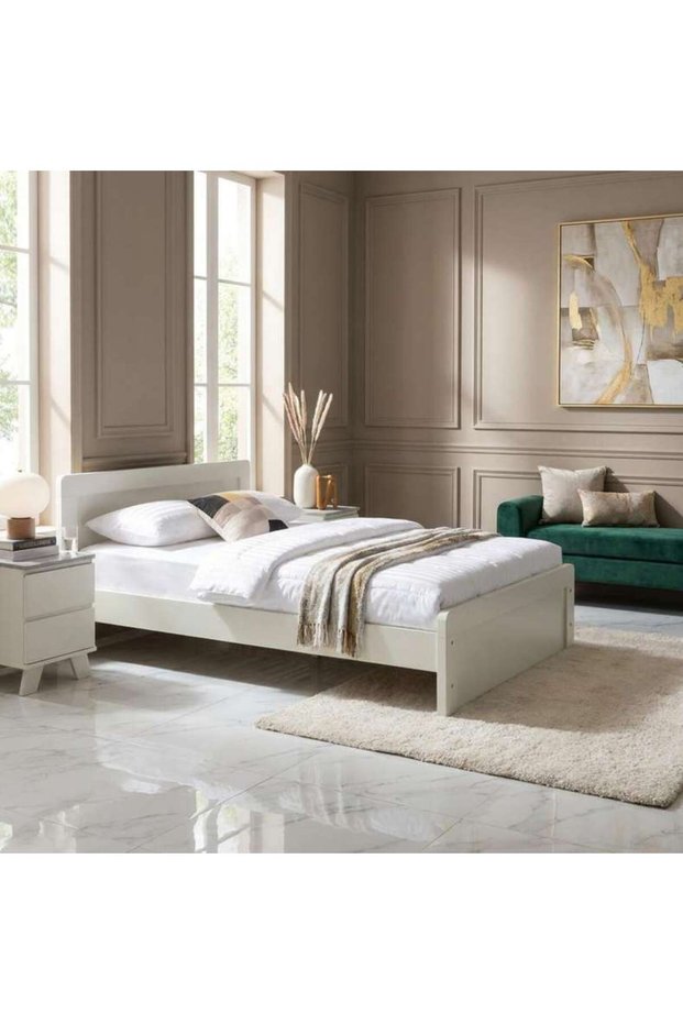 Premier Single Bed 120x200 Cm - White