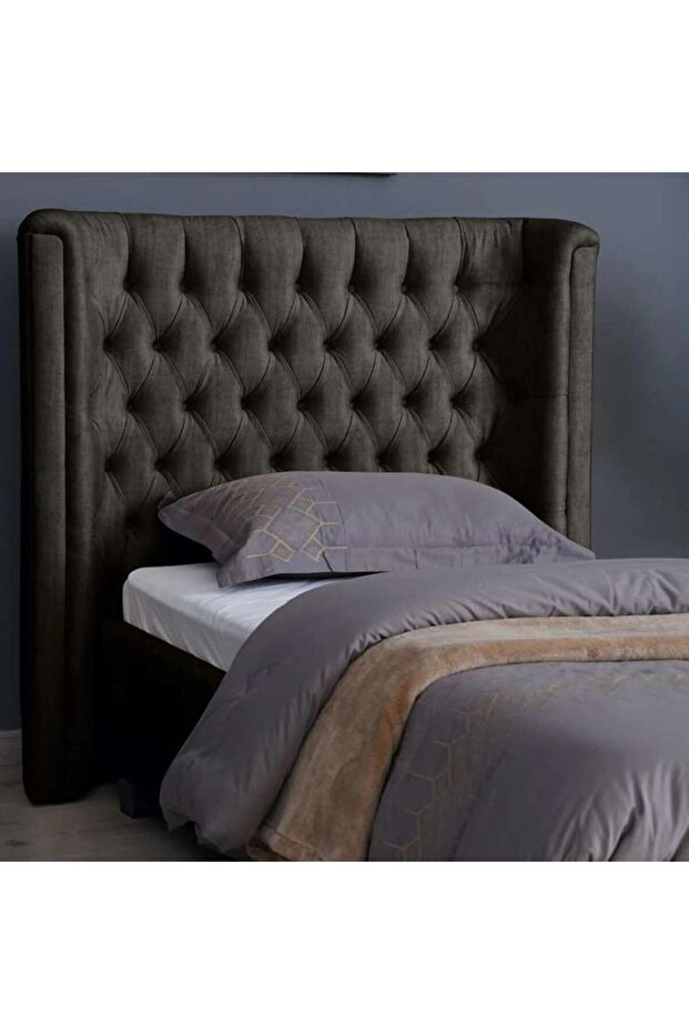 NEPTUNE HEADBOARD CHANEL LIGHT BROWN L-120 : H-125 CM