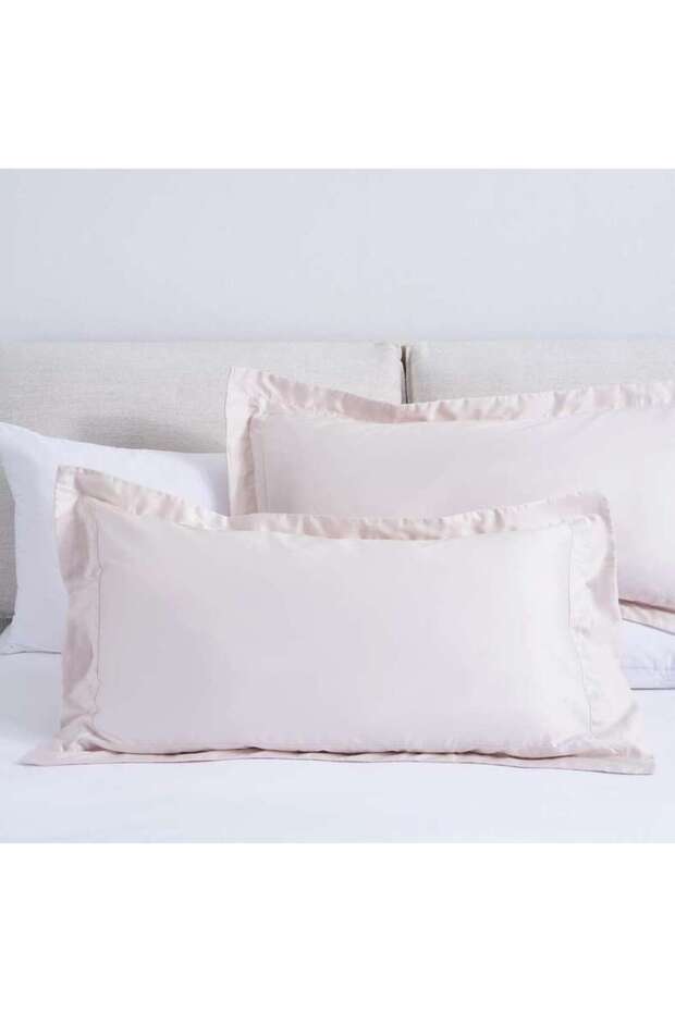 Luxe Cotton Tencel 2-piece Oxford Pillow Case Set 50x90+5cm - Rose