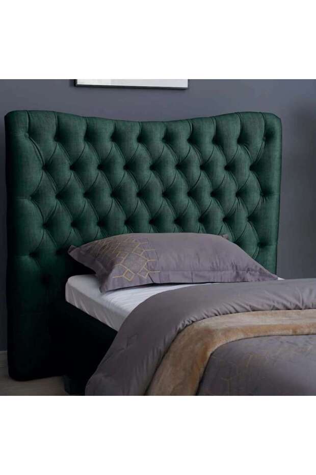 MARS HEADBOARD CHANEL OLIVE GREEN L-90 : H-125 CM