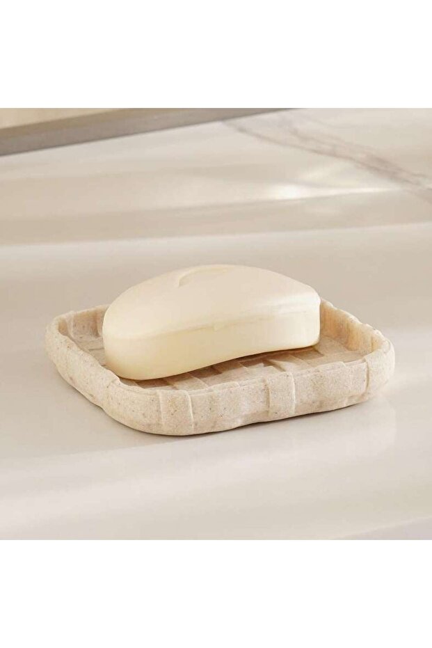Casper Soap Dish 11.5x11.51x1.7cm - Sand