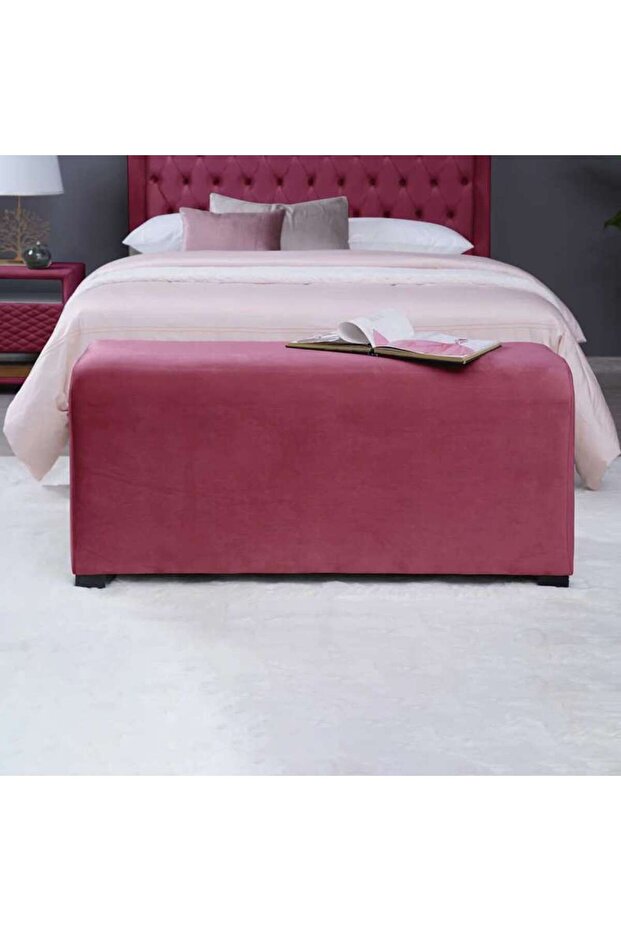 EMIRATES ALPHA BENCH-VELVET~PINK