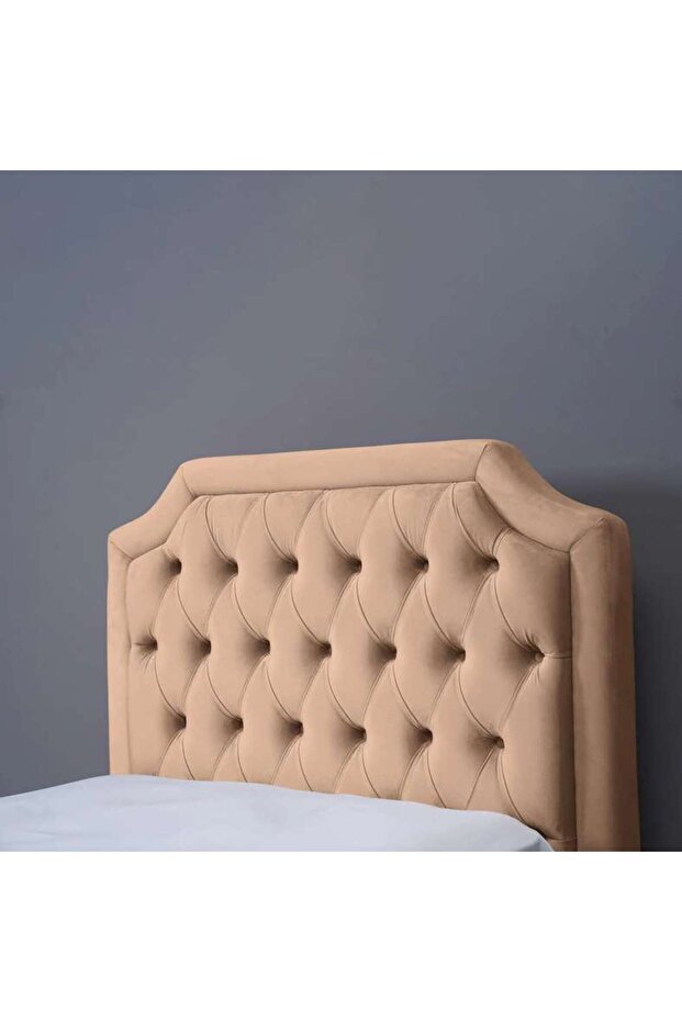 ANDROMEDA HEADBOARD VELVET GOLD L-120 : H-125 CM