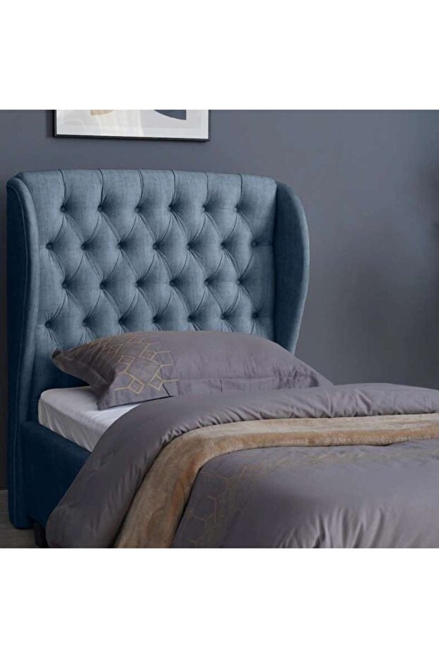 PLUTO HEADBOARD CHANEL TEAL L-120 : H-125 CM