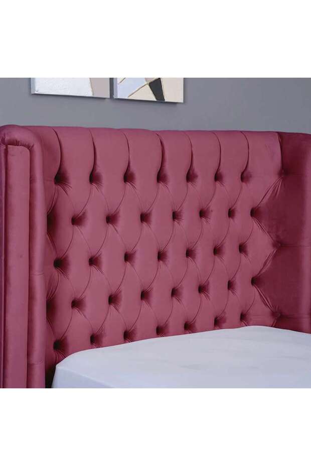 NEPTUNE HEADBOARD VELVET PINK L-100 : H-125 CM