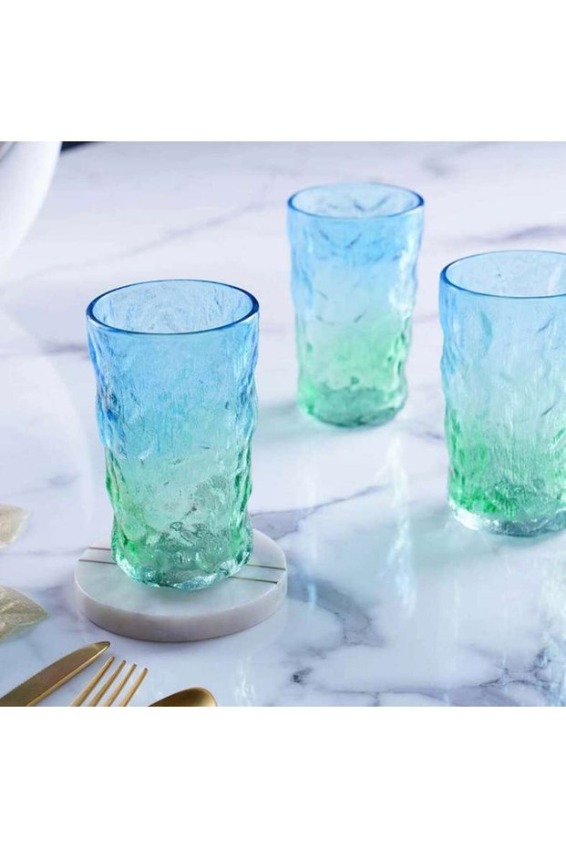 Lyra Set of 4 Hi-Ball 360ml-Turqoise
