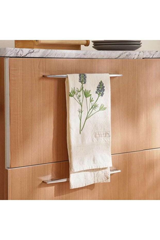 Serene Lavender Printed Kitchen Towel 50x70cm - Lavender