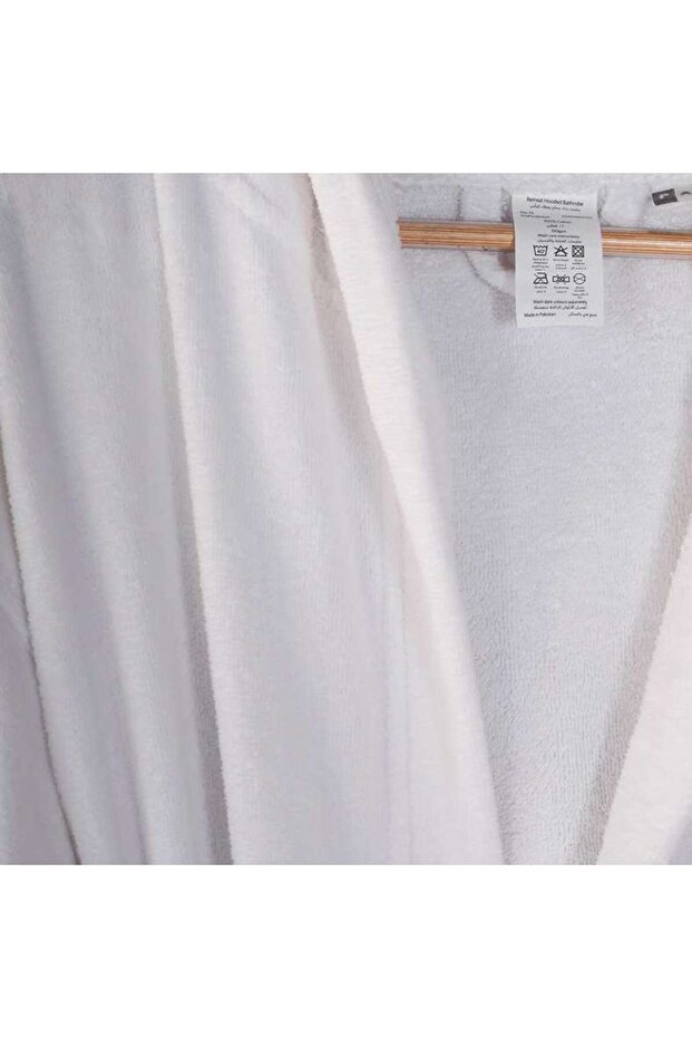 Retreat Hooded Bathrobe L/xl - White