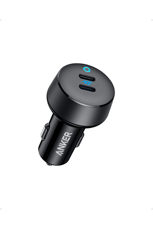 PowerDrive III Duo, 2 Bağlantı Noktalı Araç İçi Şarj Cihazı, Siyah - A2724 - 1