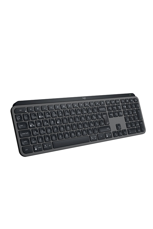 MX Keys S Gelişmiş Aydınlatmalı Tam Boyutlu Kablosuz Türkçe Q Klavye, Siyah 920-011594 - 1
