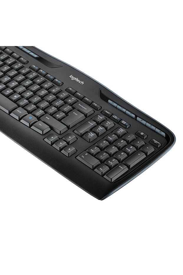 MK330 Kablosuz Türkçe Q Klavye Mouse Seti, Siyah 920-003988 - 4