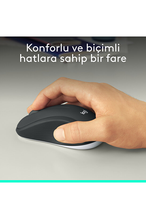 MK540 Advanced Kablosuz Türkçe Q Klavye Mouse Seti, Siyah 5099206 077485 - 5