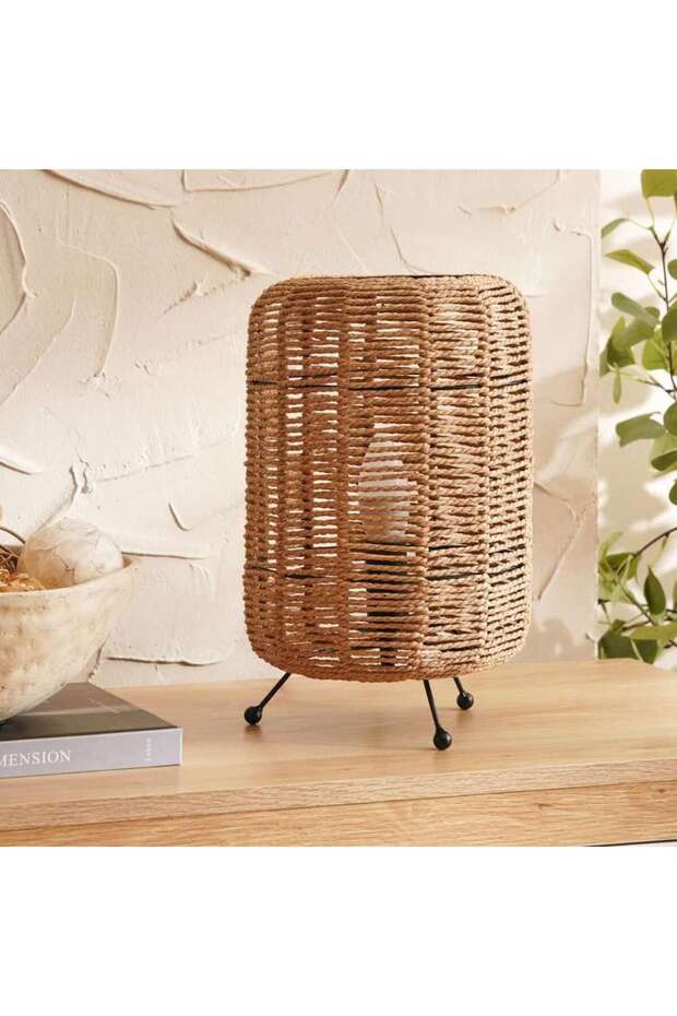 Catarina E14 Table Lamp Dia 20x33cm - Natural