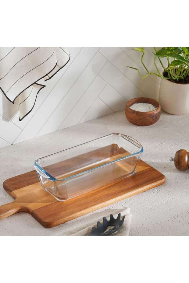 Pyrex Borosilicate Glass Loaf Pan 28x12x8cm - Clear