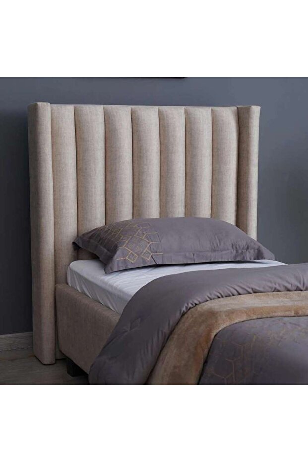 Venus Headboard Chanel Beige L-120 : H-125 Cm