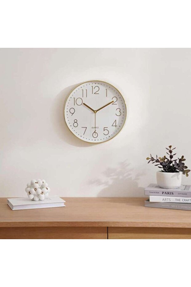 Essential Wall Clock D30cm-gold