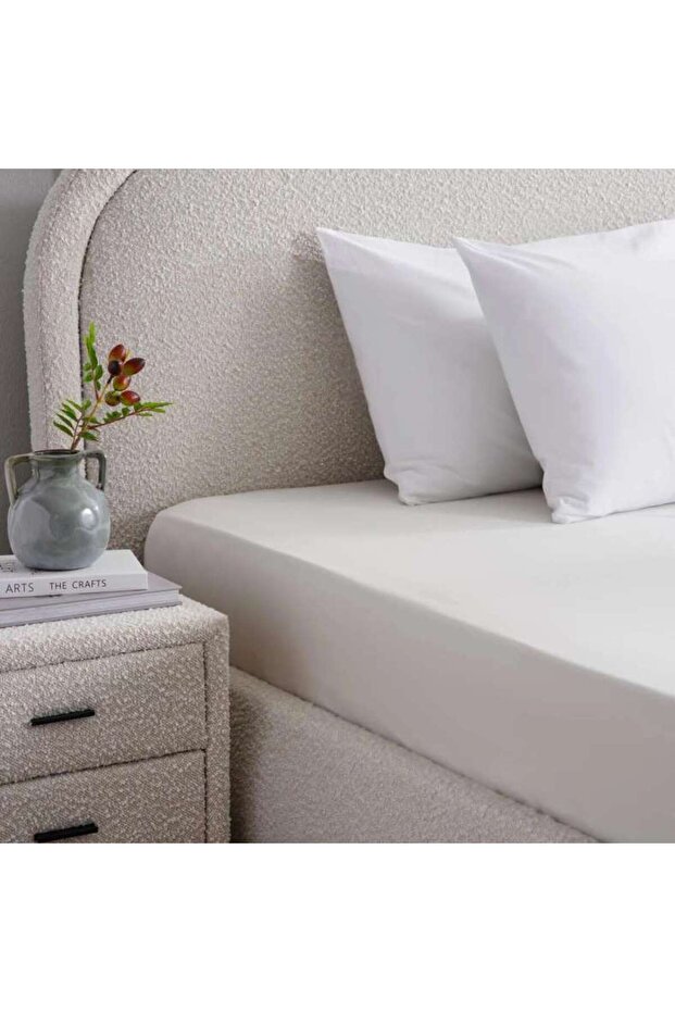 Elegance Fitted Sheet 180x200+33cm - Pale Blue