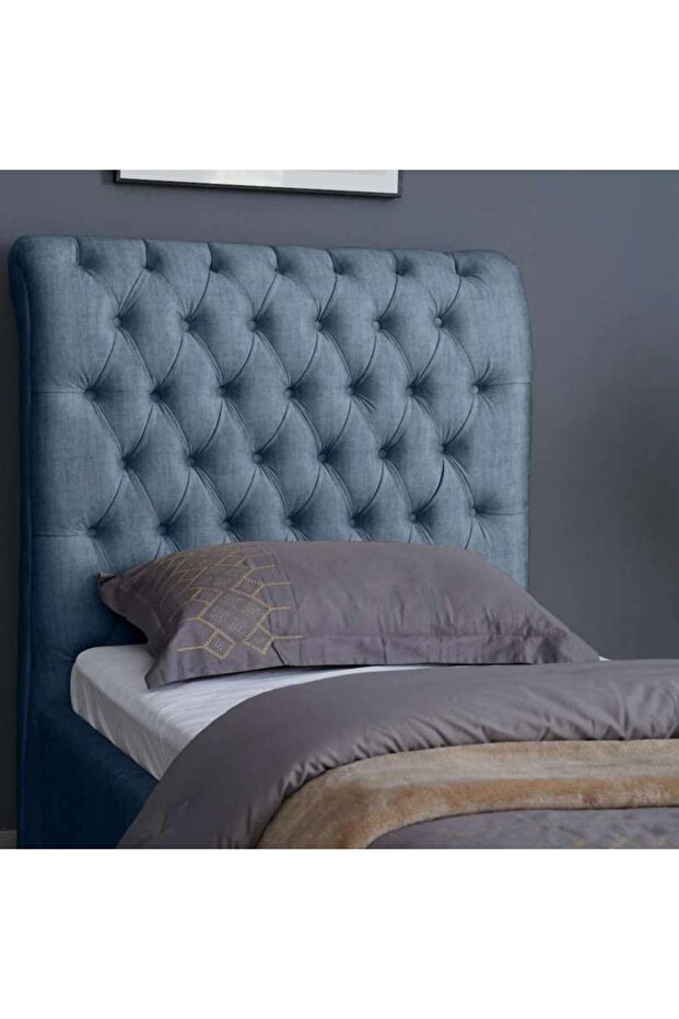 AURORA HEADBOARD CHANEL TEAL L-120 : H-125 CM