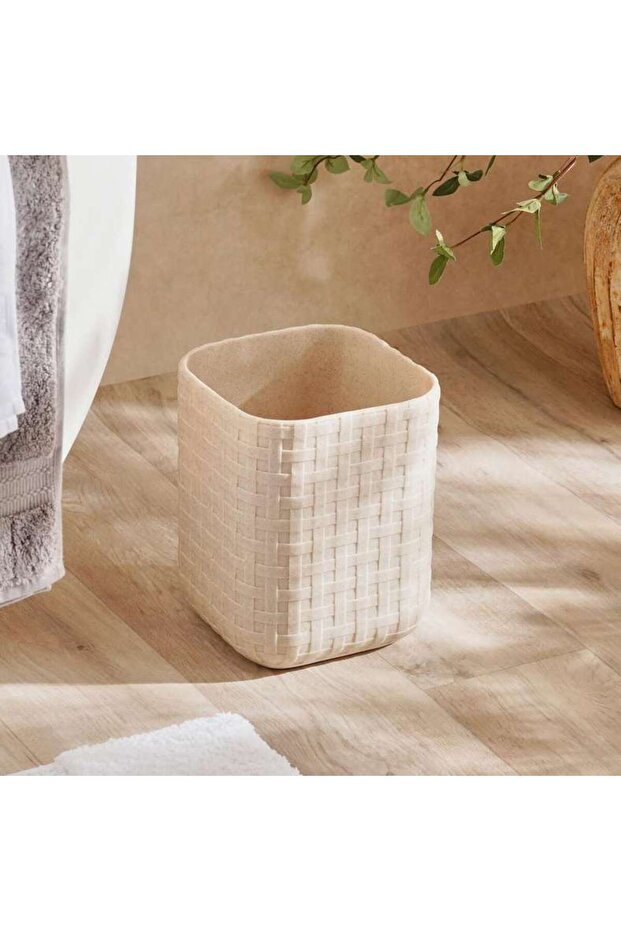 Casper Waste Bin 19.5x19.5x25cm - Sand