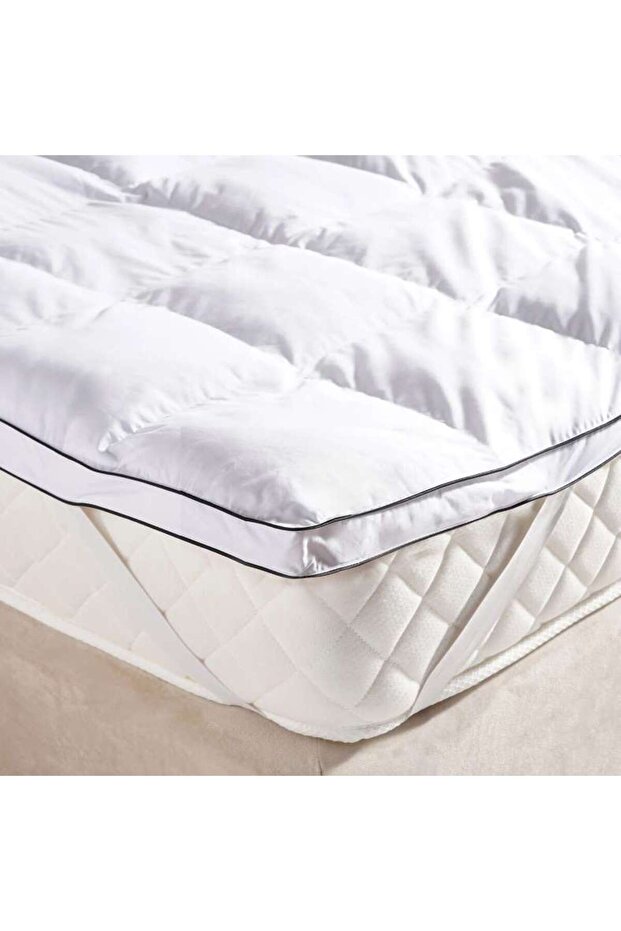 Prime Comfort Down Alternative Gel Mattress Topper 120x200x4cm-white