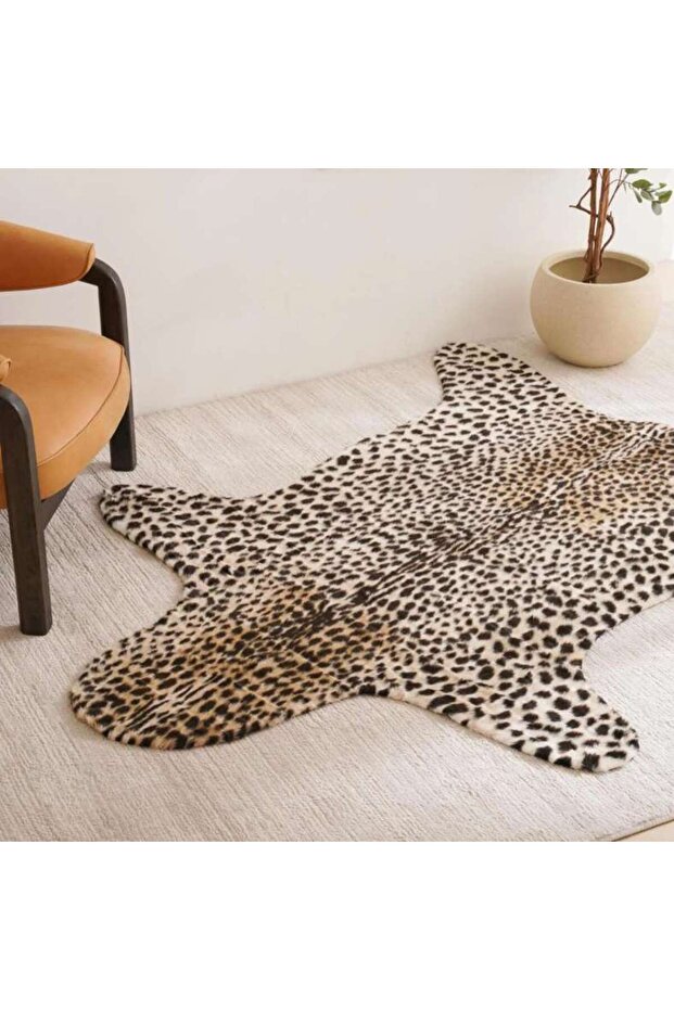 Rodeo Leopard Hide Rug 150x200cm - Ivory