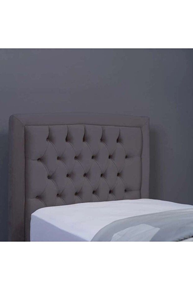 BIANCA HEADBOARD VELVET GREY L-90 : H-125 CM