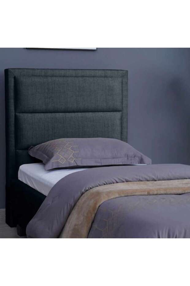 Trojan Headboard Chanel Dark Grey L-120 : H-125 Cm