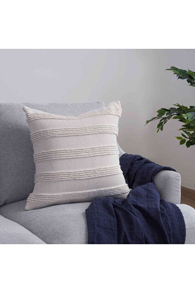 Jaxtyn Cushion Cover 50x50cm - Natural