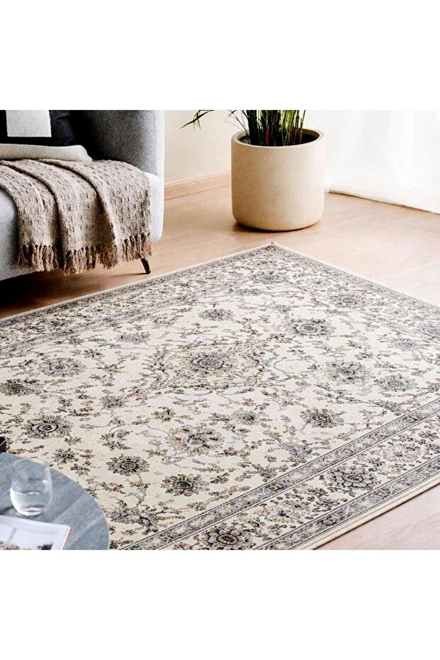 Ressal Soft Feel Printed Rug 300x400cm - Light Blue