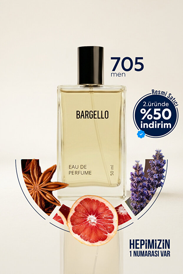 705 عطر رجالي EDP وودي 50 مل