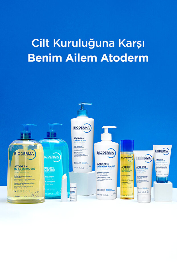 Atoderm Intensive Foaming Gel Çok Kuru, Atopi Eğilimli Cilt Onarıcı Temizleme Jeli Niasinamid 200ml - 9