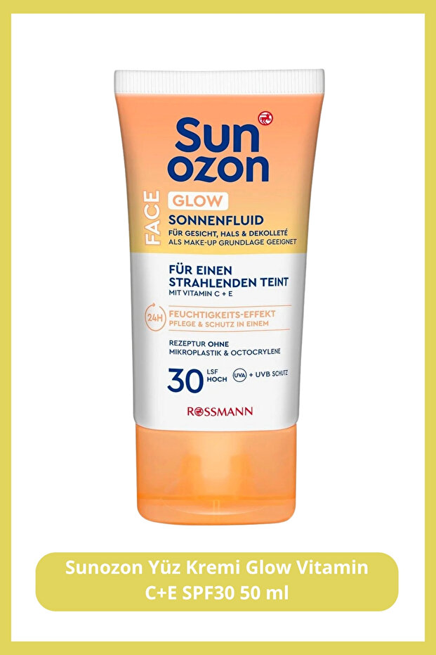 Vitamin C+E Glow Face Cream - Spf30 50ml