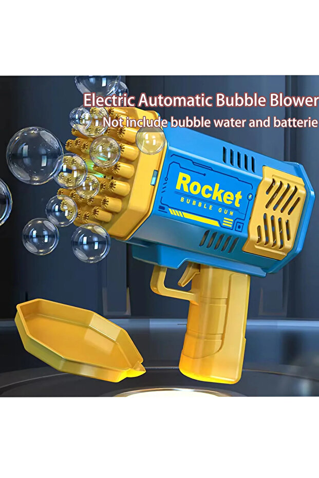 40 Hole bubble toy Launcher Handheld Portable Electric Automatic Bubble Gun （without Bubble Water）