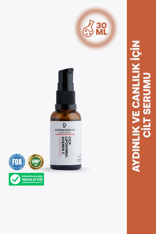Cica Liposomal Vitamin C Complex Serum | Anti-Wrinkle | Hyaluronic Acid | 30ml