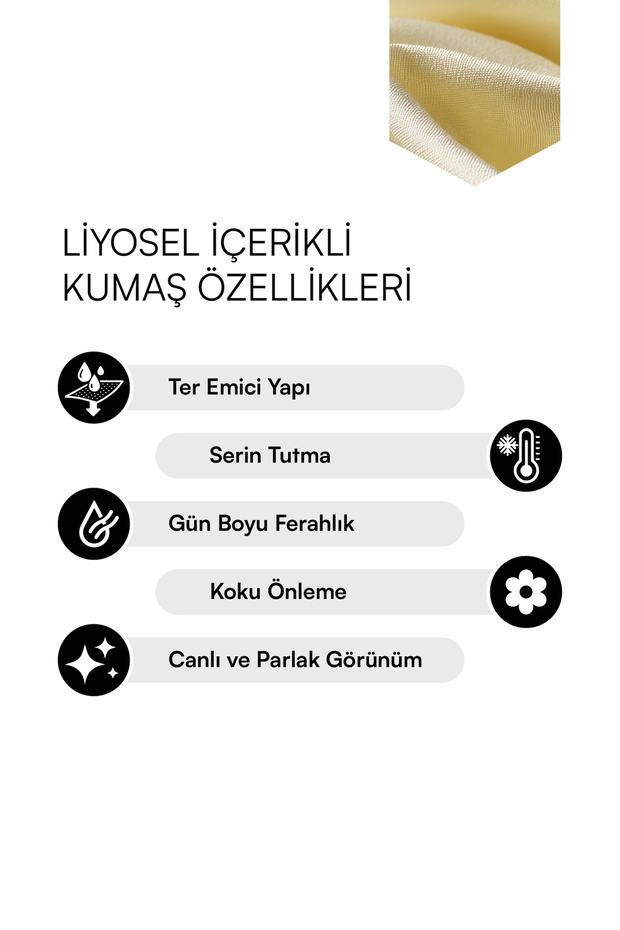 Bej Oversize Bağlama Detaylı Kapüşonlu İnce Ceket Mont TWOSS25MO00036 - 5