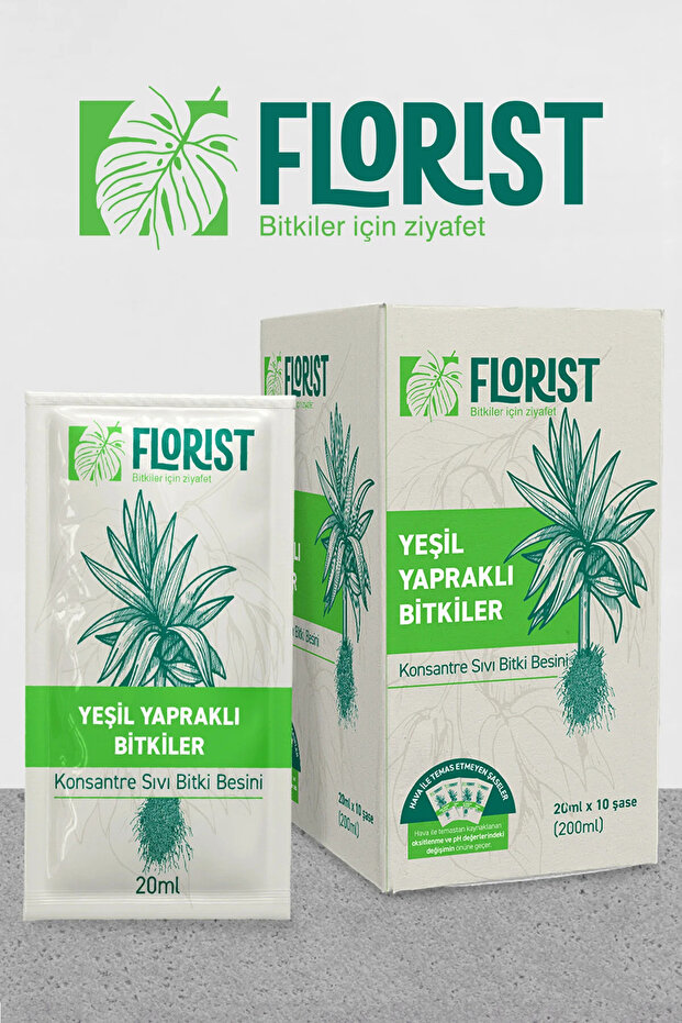 Yeşil Yapraklı Bitkiler Sıvı Konsantre Bitki Besini - 1