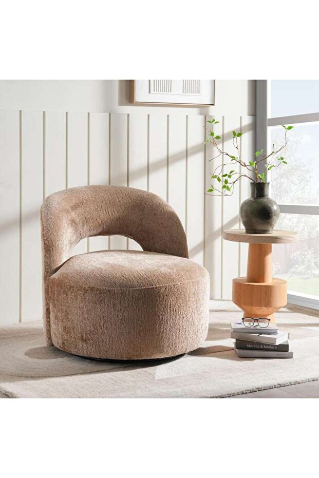 Grap Accent Chair -brown