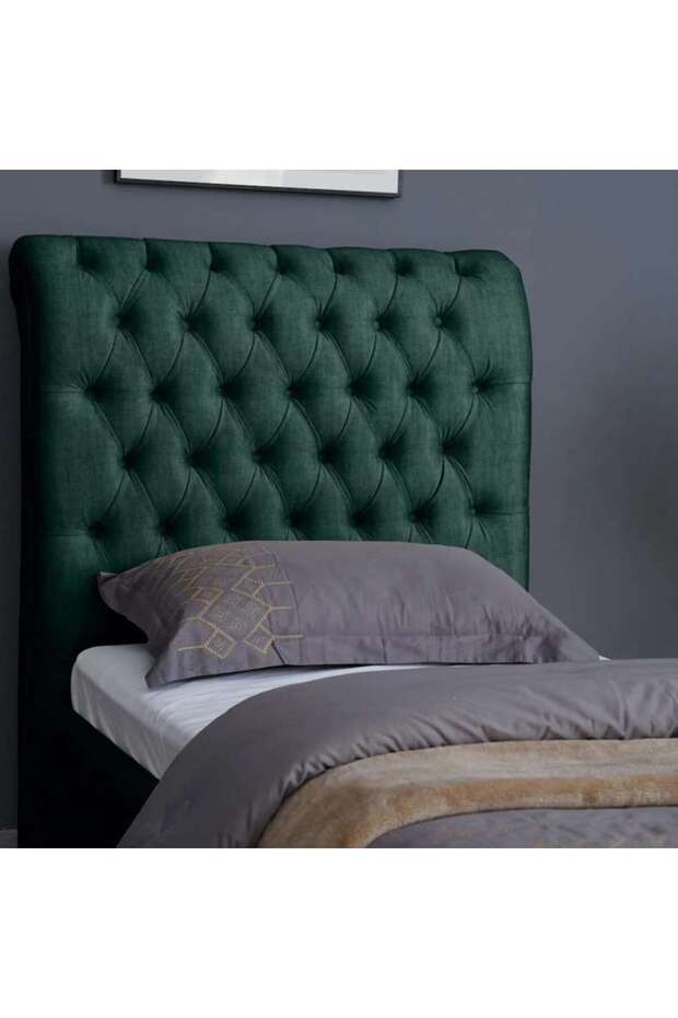 AURORA HEADBOARD CHANEL OLIVE GREEN L-120 : H-125 CM