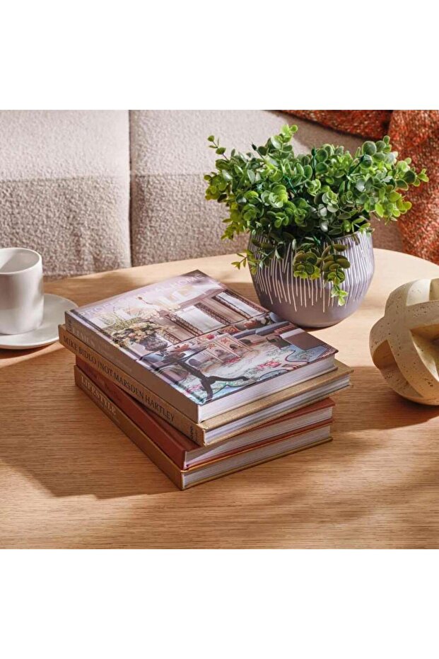 Professional Home Design Coffee Table Book 27x19x2.3cm - Light Brown