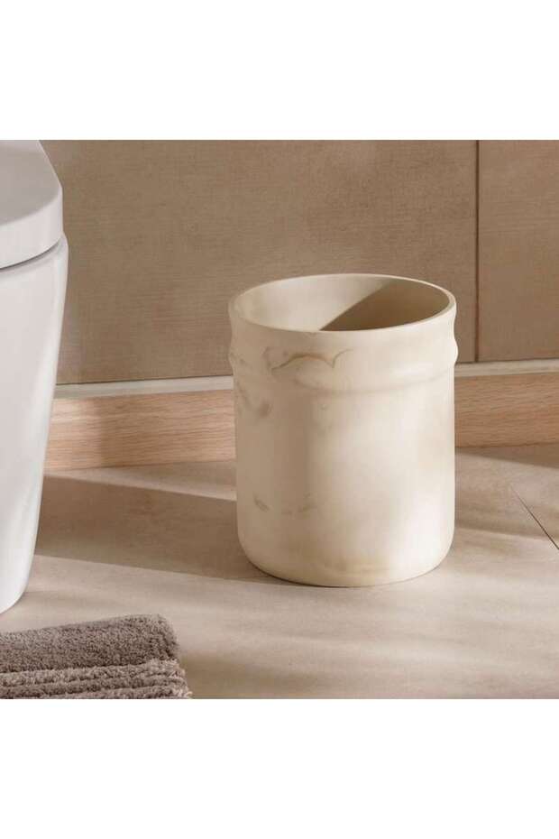 Maris Waste Bin 21.5x21.5x24.5- Beige