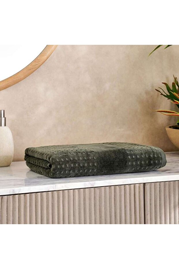 Siesta Velour Bathtowel 70x140cm - Green