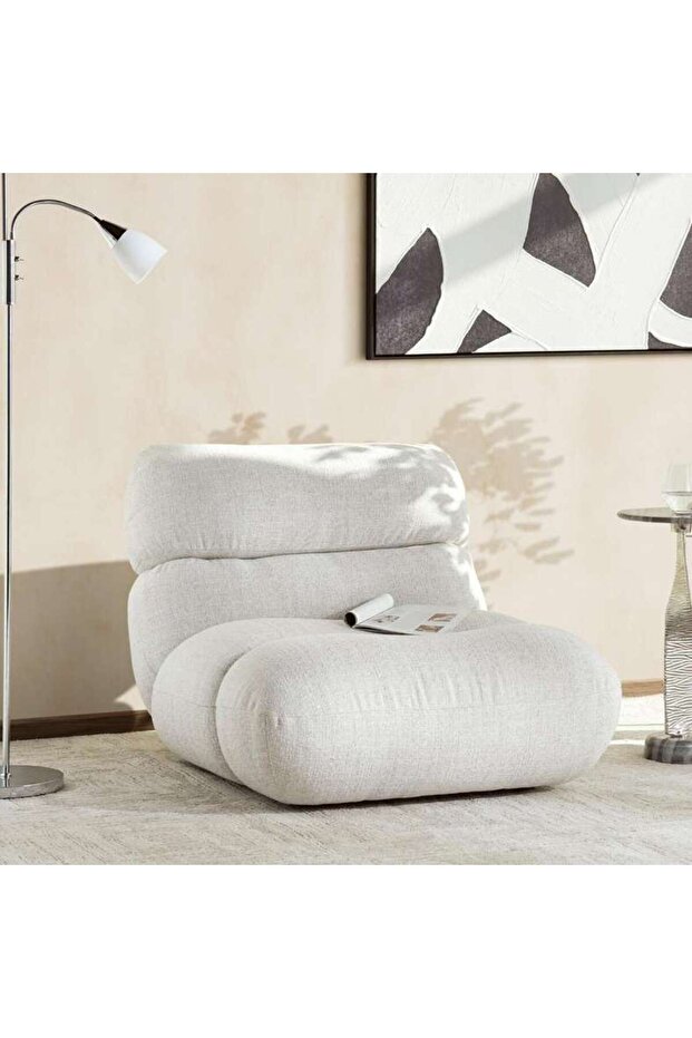 Botom Accent Chair- Beige