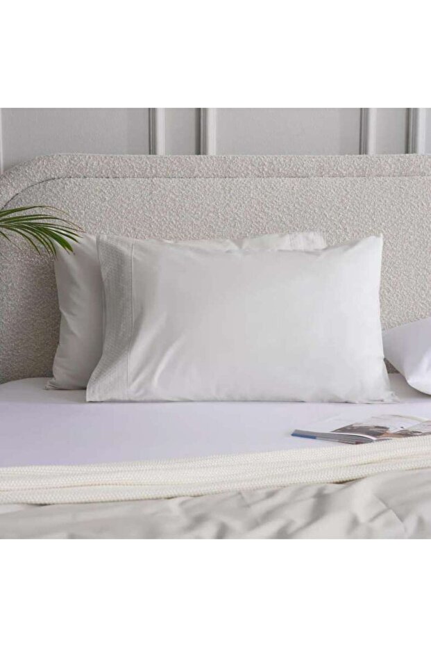 Elegance 2-Piece Pillow Case Set 50x75cm - Pale Blue