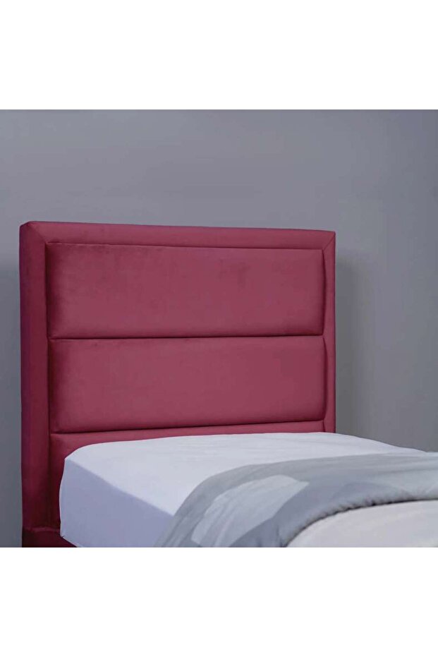 TROJAN HEADBOARD VELVET PINK L-100 : H-125 CM