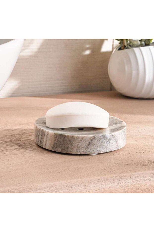 Neo Marble Soap Dish 15X9X2.5cm - Beige