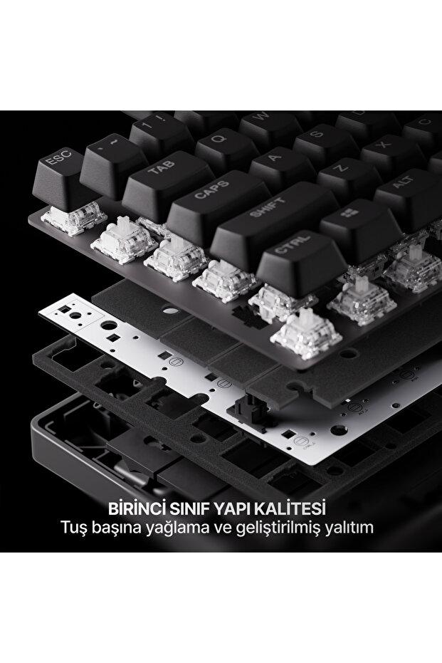 Apex Pro TKL Wireless Gen 3 OmniPoint 3.0 HiperManyetik Switch RGB Mekanik Kablosuz Oyuncu Klavyesi - 7